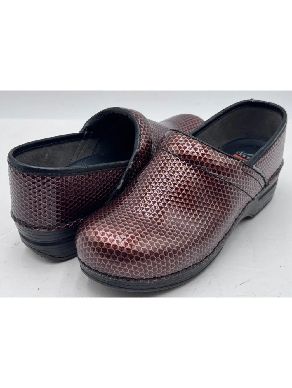 Dansko XP Women's Clogs 8.5-9 Copper Brown Honeycomb Round Toe Slip On Shoes